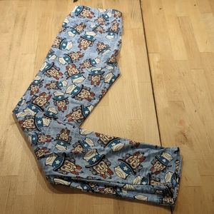LuLaRoe Uncle Sam leggings OS